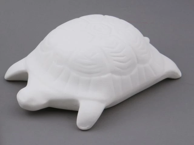 Figurka z wypalonej ceramiki - Żółw