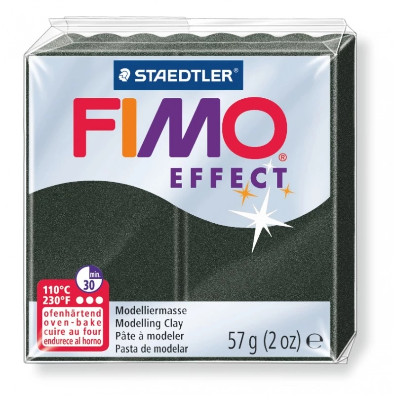 FIMO Effect 57 g - czarny perłowy