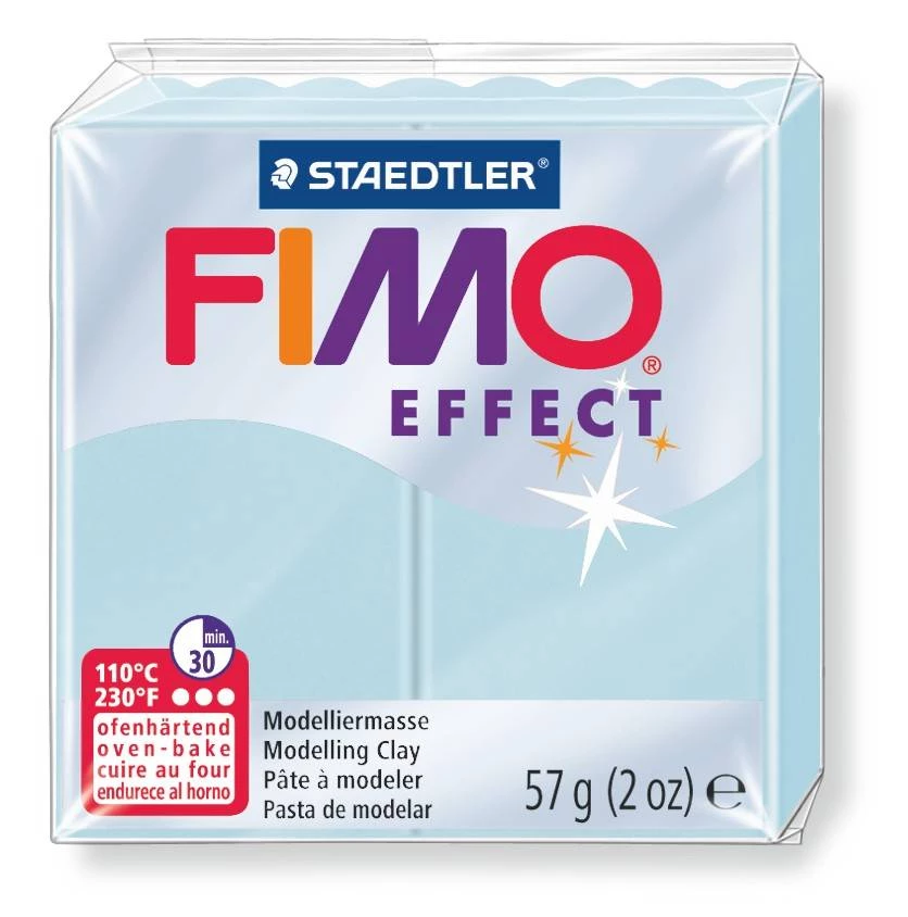 FIMO Effect 57 g - błekitny kryształowy