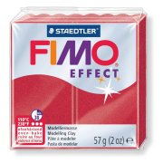 FIMO Effect 57 g - czerwony metaliczny