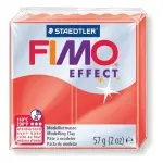 FIMO Effect 57 g - czerwony przeźroczysty