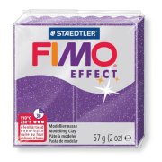 FIMO Effect 57 g - fioletowy brokatowy