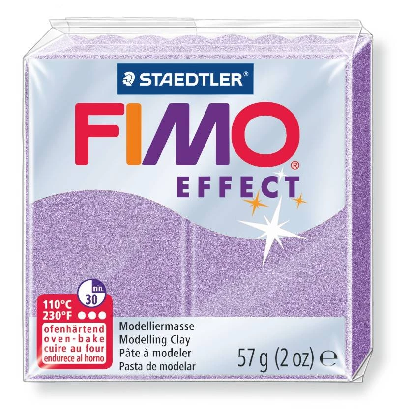 FIMO Effect 57 g - liliowy perłowy