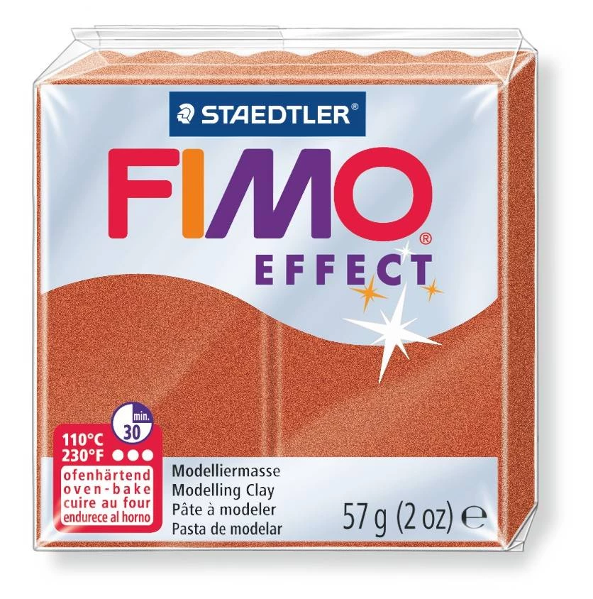 FIMO Effect 57 g - miedziany