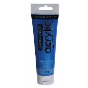 GRADUATE ACRYLIC METALLIC BLUE 120ML