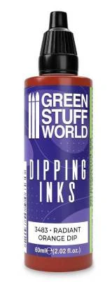 Green Stuff World Dipping Ink 60ml RADIANT ORANGE