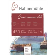 HAHNEMUHLE CORNWALL MATT WATERCOLOR 17X24CM 450G 