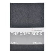 HAHNEMUHLE THE GREY BOOK - szkicownik z szarymi kartkami 120g 40 ark. A4