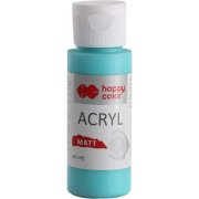 HAPPY COLOR ACRYL MAT 60 ML - MORSKI CYJAN