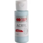 HAPPY COLOR ACRYL MAT 60 ML - NIEBIESKI KRYSZTAŁ