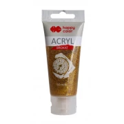 HAPPY COLOR BROKAT AKRYLOWY 60ml - ZŁOTY