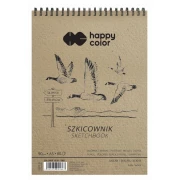 HAPPY COLOR SZKICOWNIK NA SPIRALI A5, 80 K. 90 G