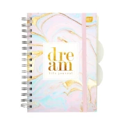 INTERDRUK BULLET JOURNAL A5 240 K. - PASTELOWY