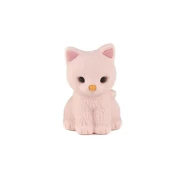 IWAKO GUMKA-PUZZLE 3D PASTELOWY KOT RÓZOWY