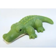 IWAKO GUMKA-PUZZLE 3D ZIELONY KROKODYL