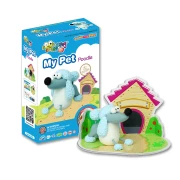 JUMPING CLAY PIESEK ZESTAW KREATYWNY - PUDEL