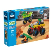 KLOCKI PLUS PLUS GO! MINI MIX 600 MONSTER TRUCKS