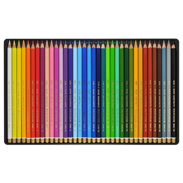 Polycolor- Künstlerfarbstifte 36er Set Im Holzkoffer - KOH-I-NOOR Deu