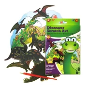  WYDRAPYWANKA - KOLOROWY ŚWIAT DINOZAURÓW