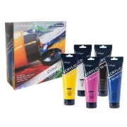 Komplet farb akrylowych SCHMINCKE COLLEGE ACRYLIC SET 5X250 ML