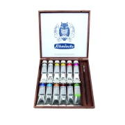 Komplet farb akrylowych SCHMINCKE AKADEMIE 11X60 ML W DREWNIANEJ KASETCE
