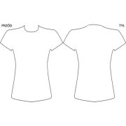 KOSZULKA BAWEŁNIANA T-SHIRT DAMSKA S BIAŁA