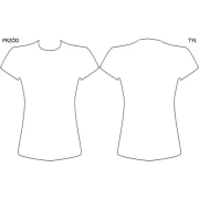 KOSZULKA BAWEŁNIANA T-SHIRT DAMSKA S BIAŁA