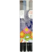 KURETAKE Art & Graphic Twin 4 szt - Muted