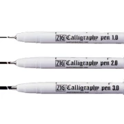 KURETAKE ZIG CALLIGRAPHY 1,2,3 MM - 3 SZT. Cienkopisy do kaligrafii