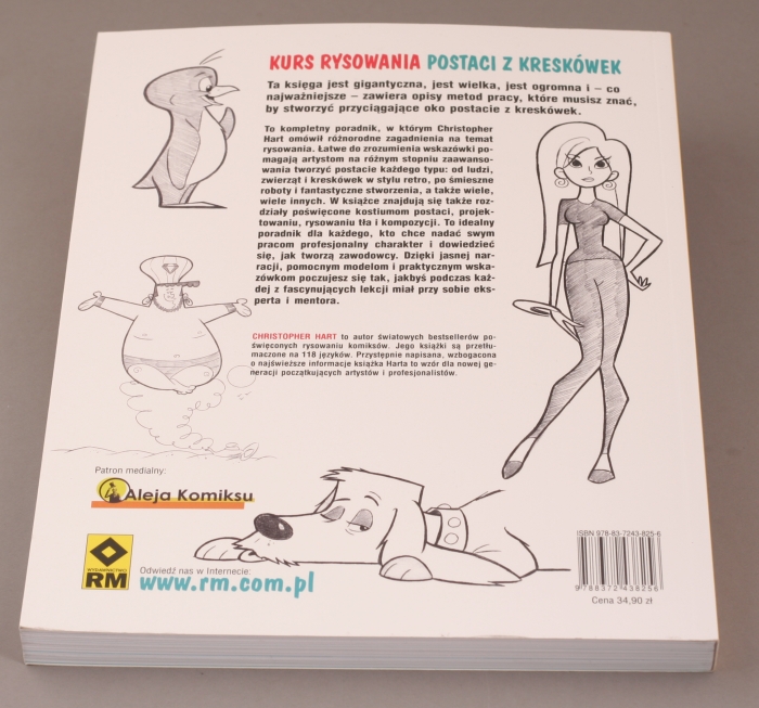 Kurs rysowania postaci z kreskówek Christopher Hart