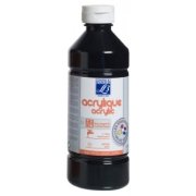 Lefranc & Bourgeois Farba akrylowa 500ml Black
