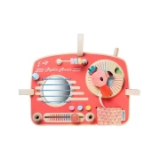 LILLIPUTIENS DREWNIANA TABLICA MANIPULACYJNA RADIO