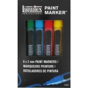 LIQUITEX Paint Marker Fine Set 6 szt