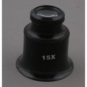 Lupa plastikowa 15x