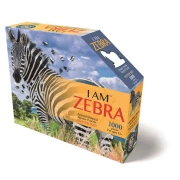 MADD CAPP PUZZLE I AM ZEBRA 1000 ELEMENTÓW