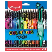 MAPED COLORPEPS MONSTER KREDKI OŁÓWKOWE 24 KOLORÓW