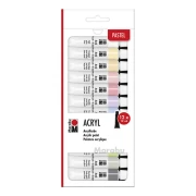 MARABU ACRYL PASTEL SET 12X12ML