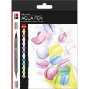 MARABU AQUA PEN GRAPHIX 105 12 szt. ice ice baby