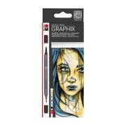 MARABU AQUA PEN GRAPHIX 103 KPL 6 SZT. - MARKERY AKWARELOWE