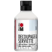 Marabu Lakier-Klej do decoupage matowy 250 ml