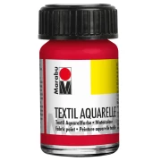 MARABU TEXTIL AQUARELLE 031 CHERRY RED 15ML