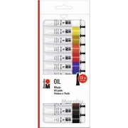 MARABU ZESTAW FARB OLEJNYCH 12X12ML