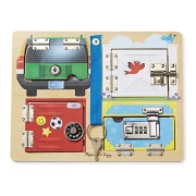 MELISSA&DOUG Drewniana tablica manipulacyjna KLUCZ