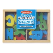 MELISSA&DOUG Drewniane magnesy - literki