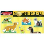 MELISSA&DOUG Drewniane puzzle dźwiękowe ZWIERZĘTA