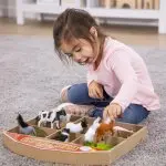 MELISSA&DOUG Figurki Zwierząt - Farma 10 szt