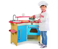 MELISSA & DOUG KĄCIK KUCHARZA - DREWNIANA KUCHNIA