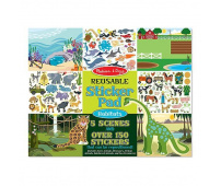 MELISSA&DOUG Naklejki wielorazowe - DOMY ZWIERZĄT