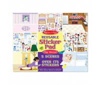 MELISSA&DOUG Naklejki wielorazowe - DOM