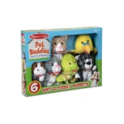 MELISSA&DOUG PACYNKI NA RĘKĘ - ZWIERZAKI 6 SZTUK